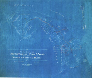 Map of Fishing Weirs, 1930