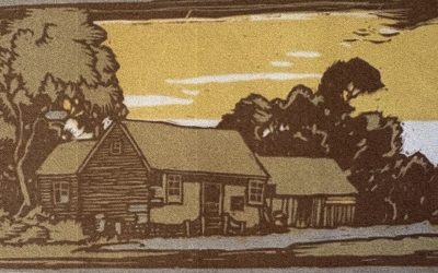 Edward Wilson Visits the Grocer, 1918