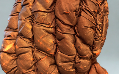 Bonnet – Quilted Winter Hood, c. 1860s–1870